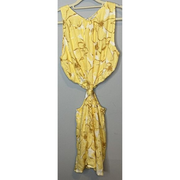 Faithfull the Brand Yellow Floral Dress - Picture 3 of 8